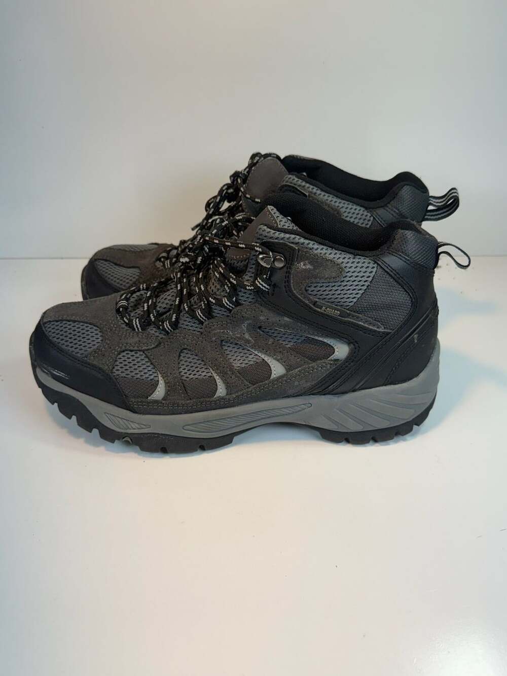 Khombu Tyler Hiking Boots Black Grey